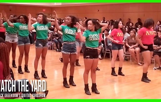 Cross-Cultural Exchange! UNC AKAs Team Up With Latina-Based Sorority Lambda Pi Chi For Yard Show