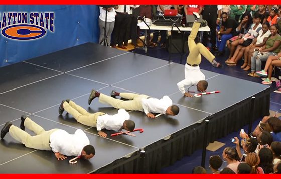 Watch The Nupes At Clayton State Make The Crowd SCREAM!!
