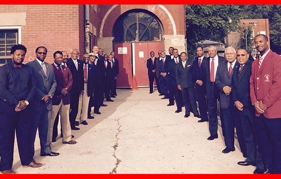 Kappa Alpha Psi Brothers Line Up Outside Of Chicago School And Greet Every Student On Their First Day