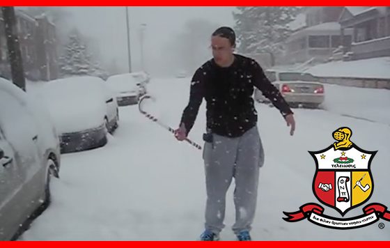 Watch This Native American Nupe From Nebraska Twirl In A Blizzard!