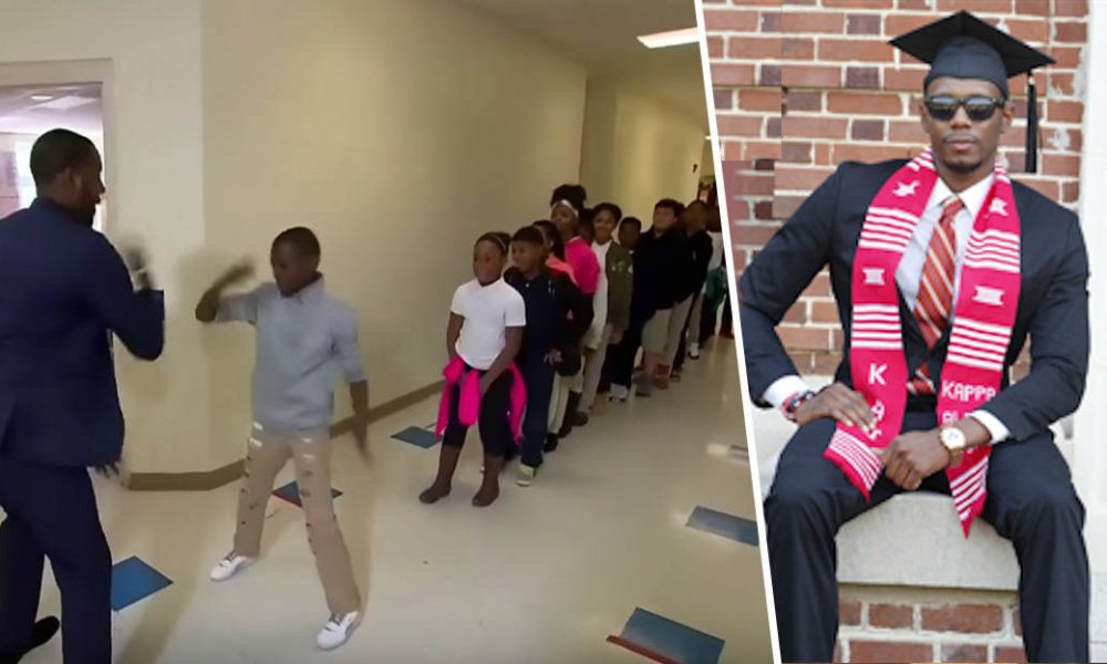 The Teacher who has Personalized Handshakes with Each of His Students a Member of Kappa Alpha Psi - Watch The Yard