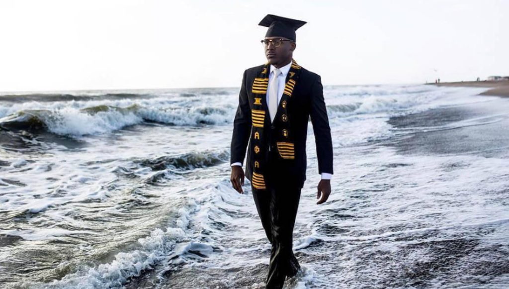 Black fraternity graduation pictures