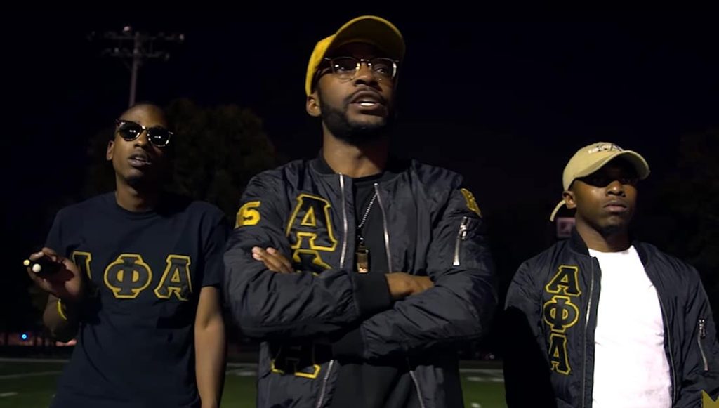 ALPHA PHI ALPHA drum line