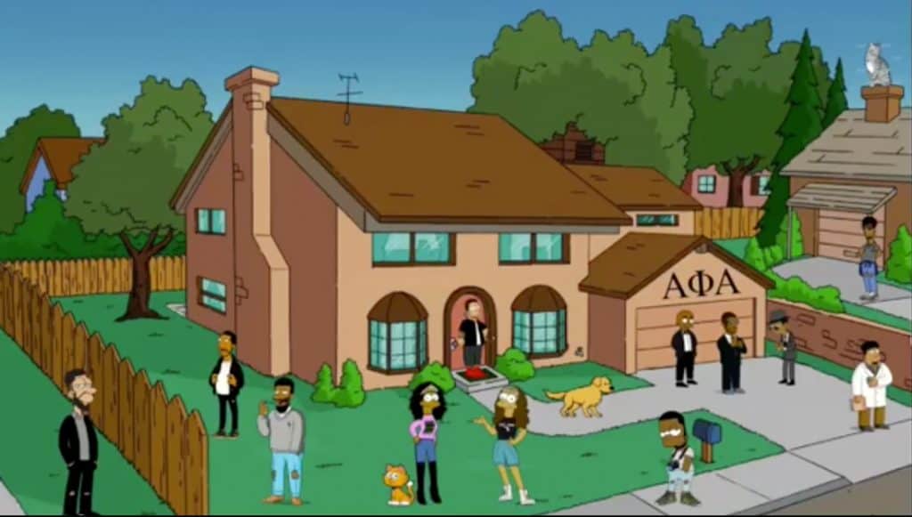 The simpsons alphas