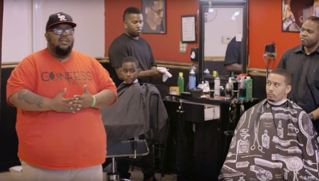 Black barbers mental health
