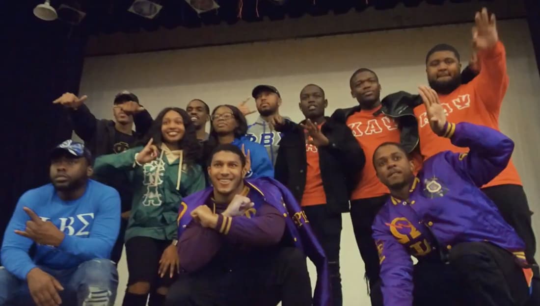 Service and Strolling: The NPHC at Bowie State University Came Together To  Teach Kids About College - Watch The Yard