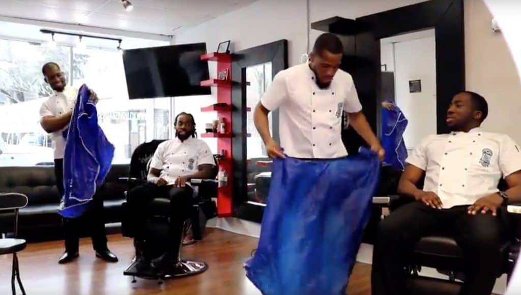 Barbershop step