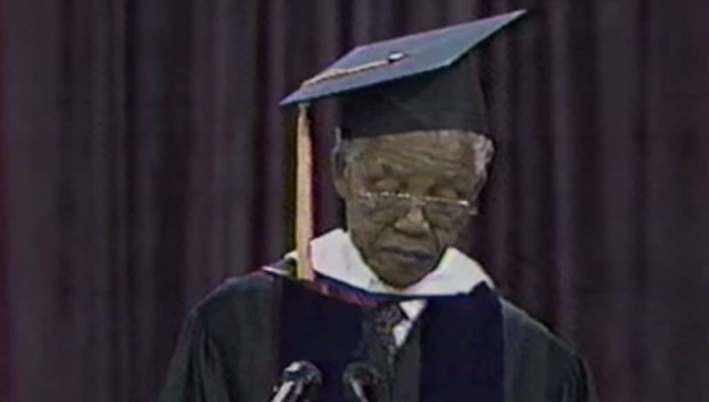 Nelson mandela tsu 1991
