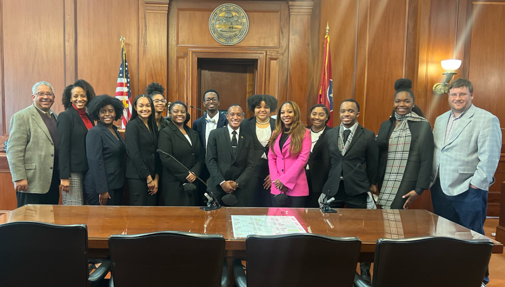 Dillard university mock trail team