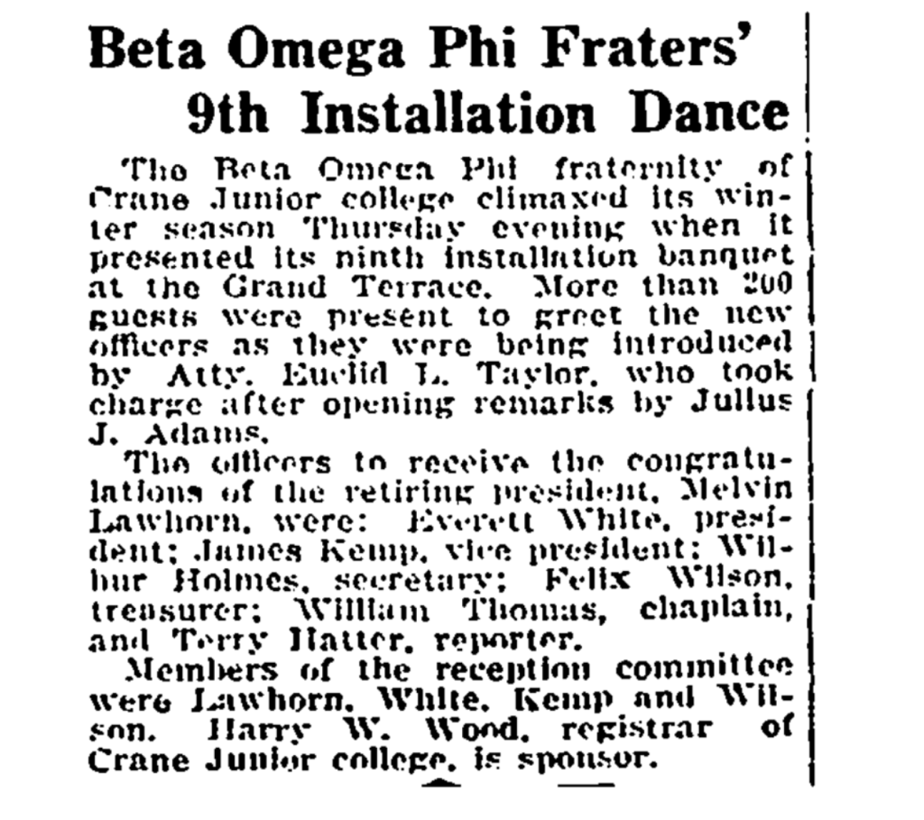 , Revisiting Midwest Black Fraternity and Sorority History, 1920-1945 (Part II)