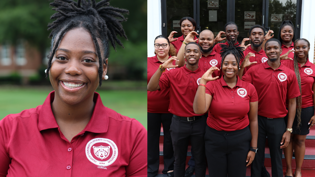 Claflin University’s SGA President Otiana Thompson