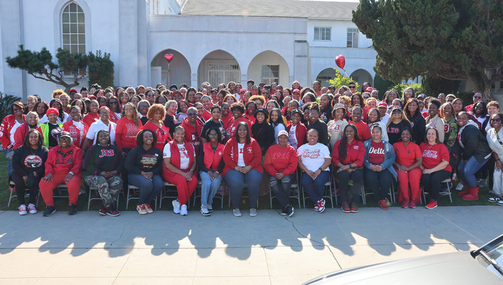 Delta sigma theta los angeles fires