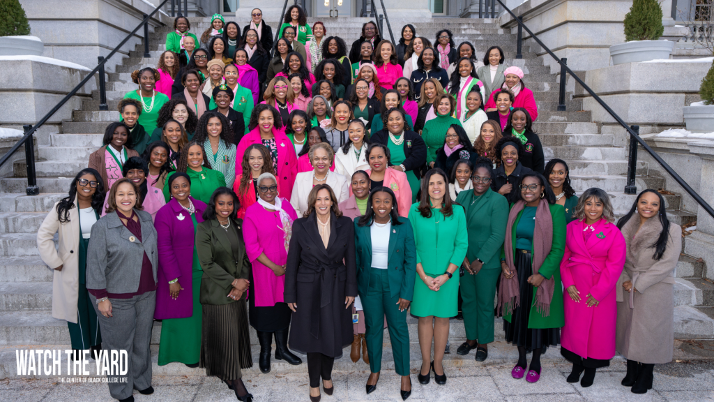 Kamala harris alpha kappa alpha 2025