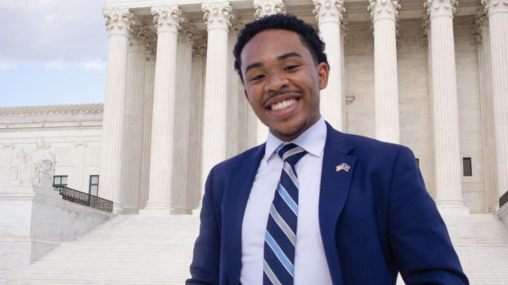 University of Chicago’s Student Government President Elijah Jenkins