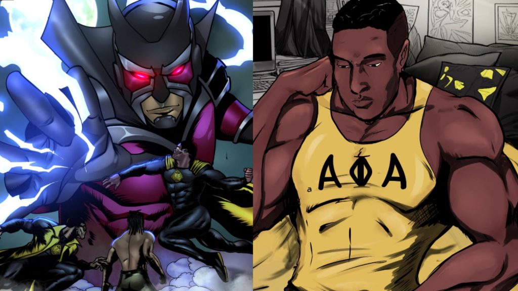 Alpha phi alpha comic book
