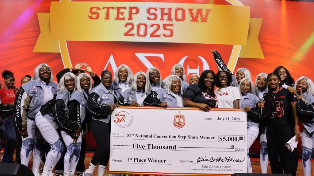 Delta sigma theta step show 2025