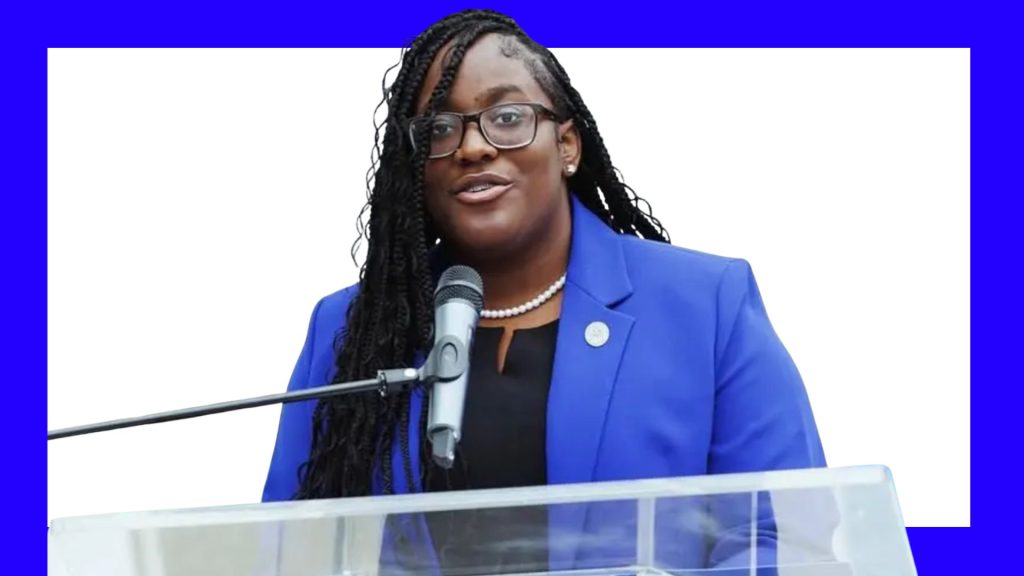 Fayetteville State University’s Student Government President Latoya Harper 