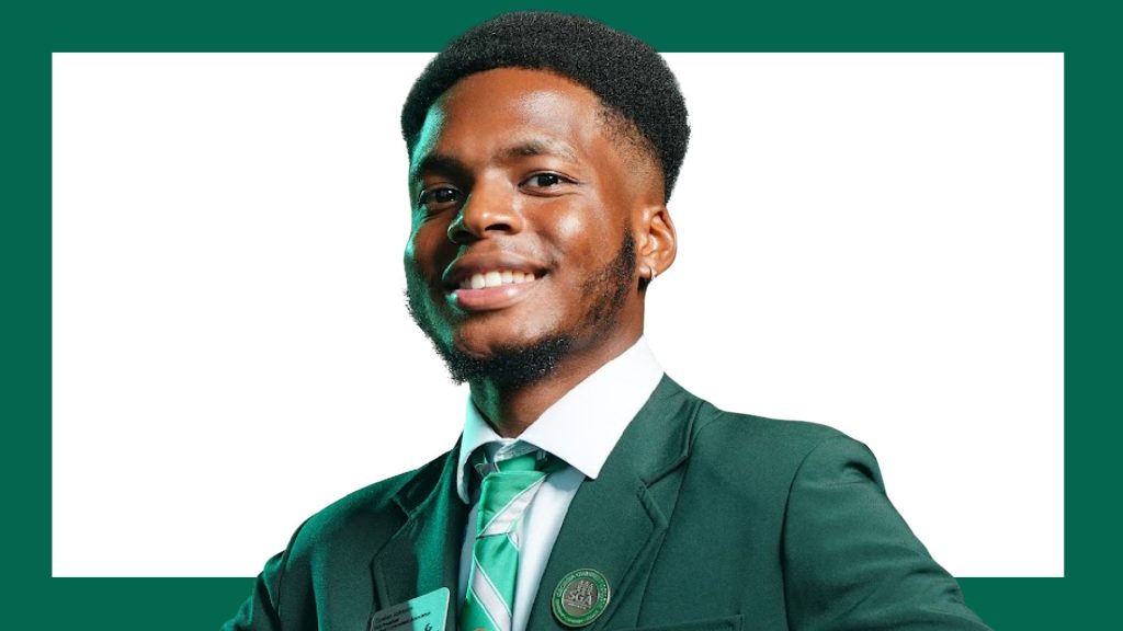 Georgia Gwinnett College’s Student Government President Coréon Johnson