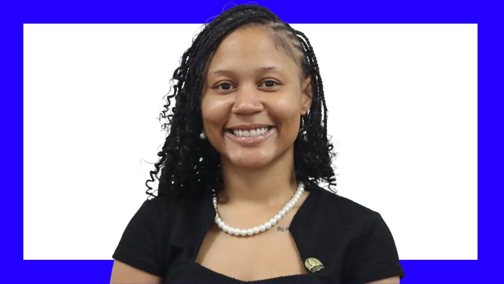 Rust College’s Student Government President Ta’ Nyja Streater