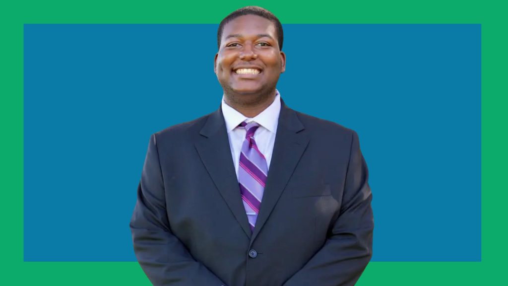 University of Houston – Clear Lake’s Student Government President Zachary Sheriff