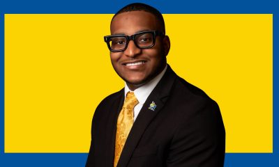Allen University’s Student Government President Kanye J. Richards