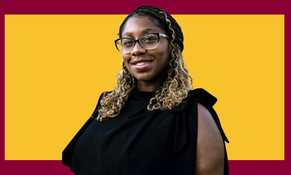 Central State University’s Student Government President Aleigha Williams