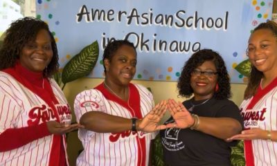 Delta Sigma Theta Brings Cultural Appreciation, Identity, Service and Sisterhood to AmerAsian School in Okinawa