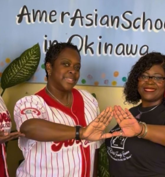 Delta Sigma Theta Brings Cultural Appreciation, Identity, Service and Sisterhood to AmerAsian School in Okinawa