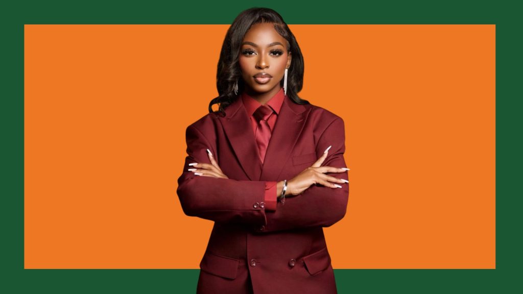 Florida A&M University’s Student Government President Zayla Bryant