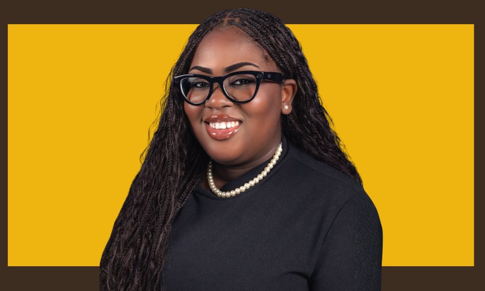 Harris Stowe State University’s Student Government President Jala Johnson h