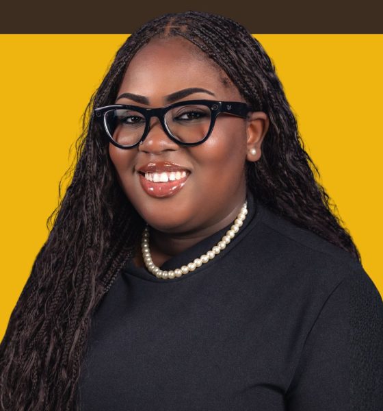 Harris Stowe State University’s Student Government President Jala Johnson h