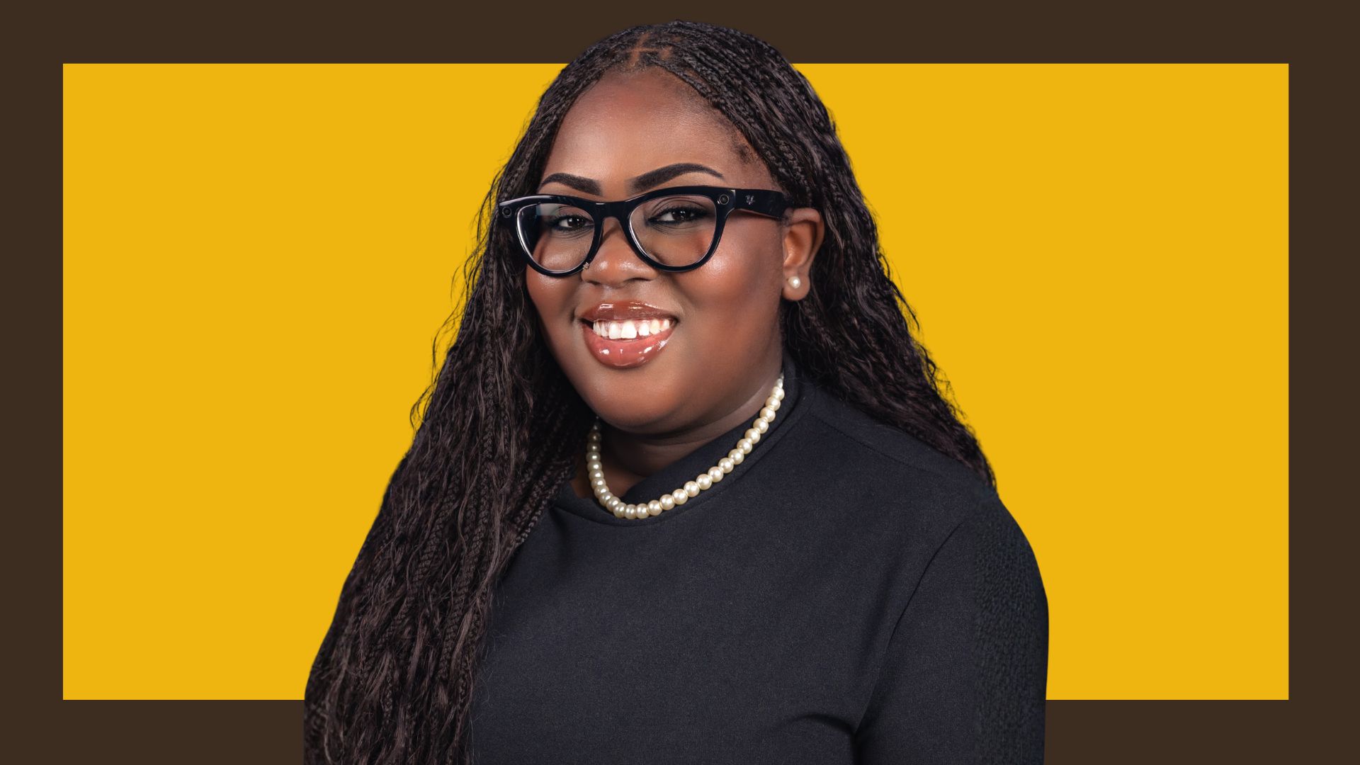 Harris Stowe State University’s Student Government President Jala Johnson h