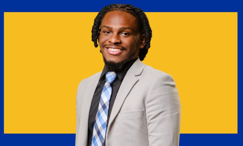 Jarvis Christian University’s Student Government President Cedric Abney