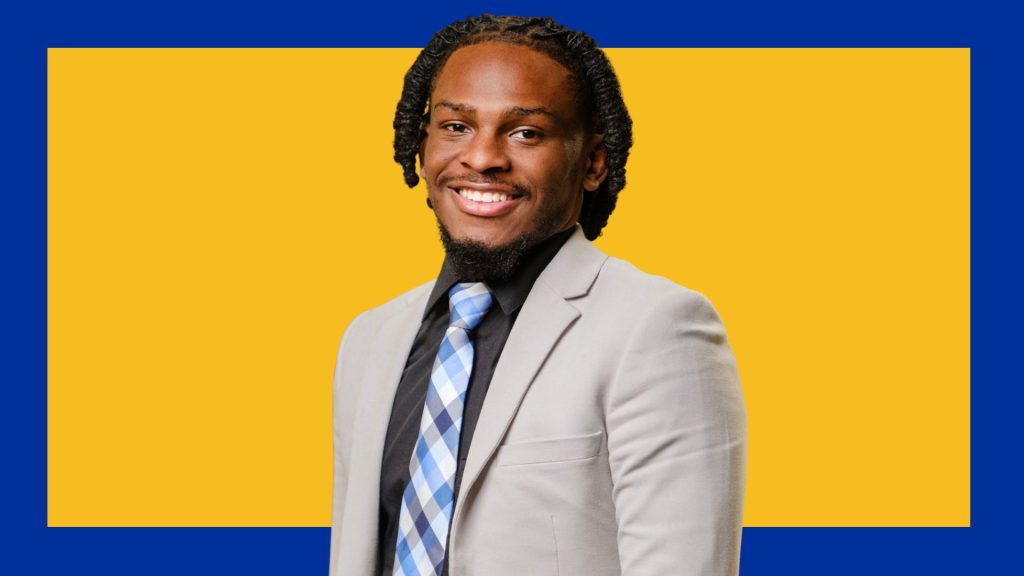 Jarvis Christian University’s Student Government President Cedric Abney
