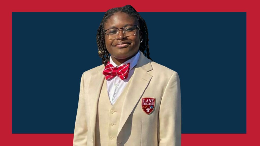 Lane College’s Student Government President Erin Isabell