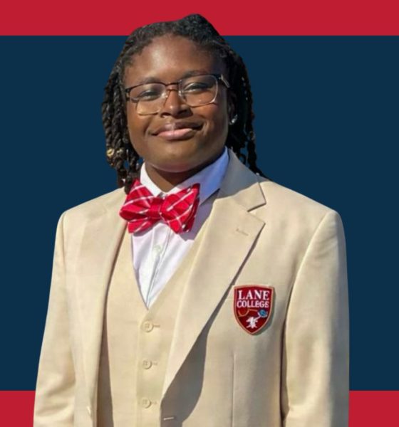 Lane College’s Student Government President Erin Isabell