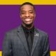 Miles College’s Student Government President Caleb Davis