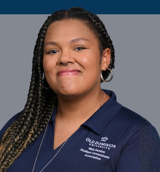 Old Dominion University’s Student Government President Joy J Belin
