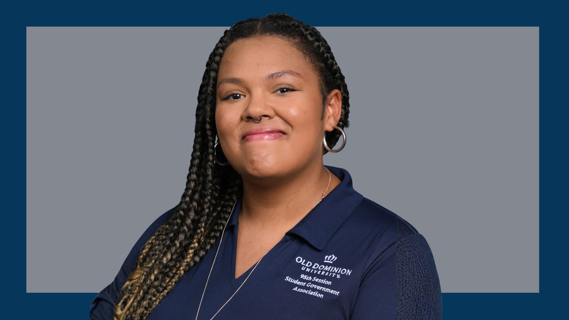 Old Dominion University’s Student Government President Joy J Belin