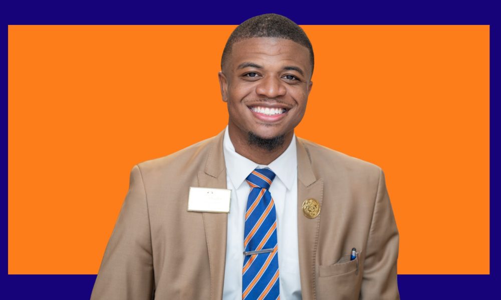 Savannah State University’s Student Government President Zaylen Gates