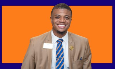 Savannah State University’s Student Government President Zaylen Gates