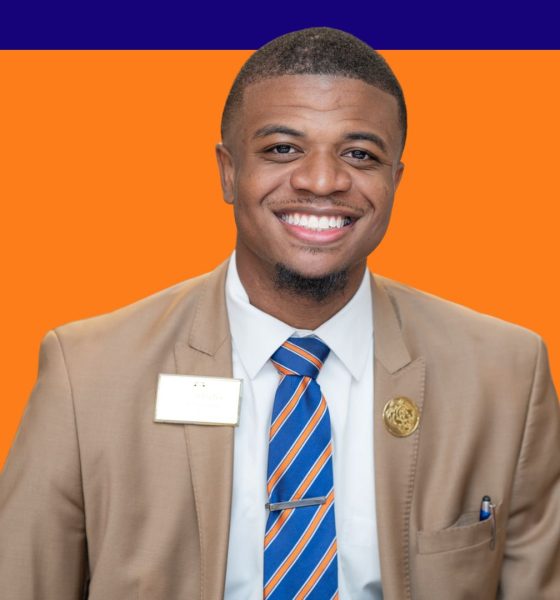 Savannah State University’s Student Government President Zaylen Gates